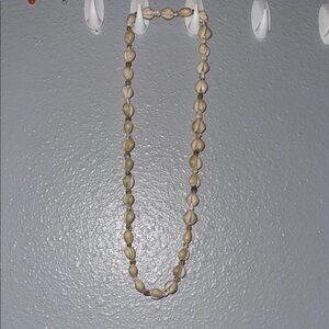 Natural Shell Bead Necklace